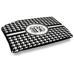 Houndstooth Dog Bed w/ Monogram