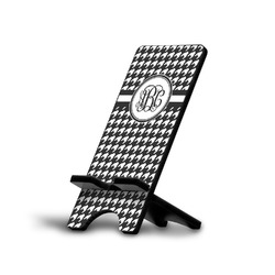 Houndstooth Cell Phone Stand (Large) (Personalized)