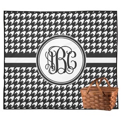 Houndstooth Outdoor Picnic Blanket (Personalized)