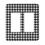 Houndstooth Rocker Style Light Switch Cover - Two Switch