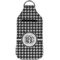 Houndstooth Sanitizer Holder Keychain - Large (Front)