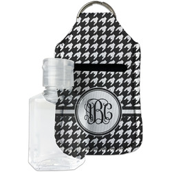 Houndstooth Hand Sanitizer & Keychain Holder - Small (Personalized)