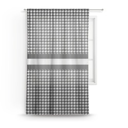 Houndstooth Sheer Curtain