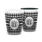 Houndstooth Ceramic Shot Glass - 1.5 oz (Personalized)