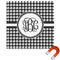 Houndstooth Square Car Magnet