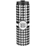 Houndstooth Stainless Steel Skinny Tumbler - 20 oz (Personalized)
