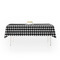 Houndstooth Tablecloths (58"x102") - MAIN