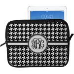 Houndstooth Tablet Case / Sleeve - Large (Personalized)