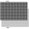 Houndstooth Tissue Paper - Heavyweight - XL - Front & Back