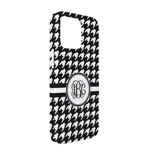 Custom Houndstooth iPhone Case - Plastic - iPhone 13 (Personalized)