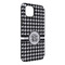 Houndstooth iPhone 14 Plus Tough Case - Angle