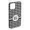 Houndstooth iPhone 15 Plus Case - Angle