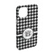 Houndstooth iPhone 15 Pro Case - Angle