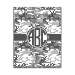 Camo Wood Print - 11x14 (Personalized)