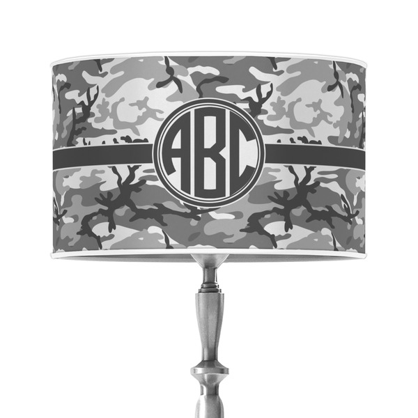 Custom Camo 12" Drum Lamp Shade - Poly-film (Personalized)