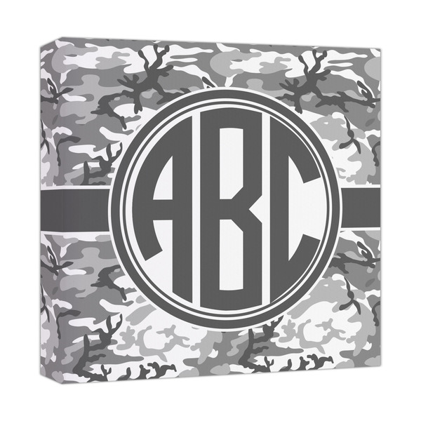 Custom Camo Canvas Print - 12x12 (Personalized)