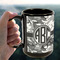 Camo 15oz. Black Mug - LIFESTYLE