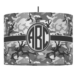 Camo Drum Pendant Lamp (Personalized)