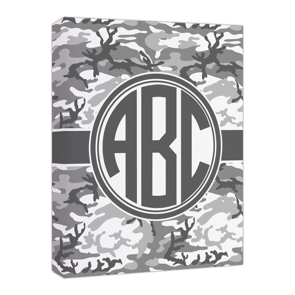 Custom Camo Canvas Print - 16x20 (Personalized)