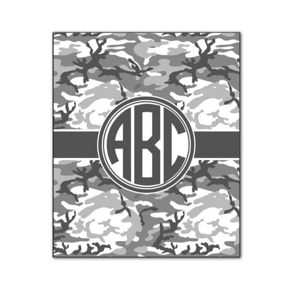 Custom Camo Wood Print - 20x24 (Personalized)