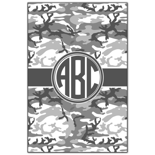 Custom Camo Wood Print - 20x30 (Personalized)