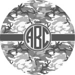 Camo Multipurpose Round Labels - 4" (Personalized)