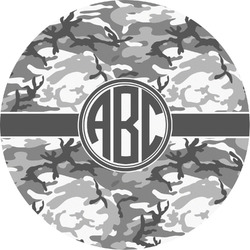 Camo Multipurpose Round Labels - 4" (Personalized)