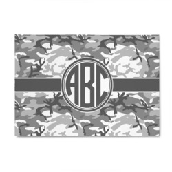 Camo 4' x 6' Patio Rug (Personalized)