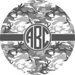 Camo Multipurpose Round Labels - 5" (Personalized)