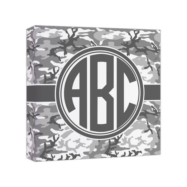 Custom Camo Canvas Print - 8x8 (Personalized)