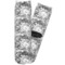 Camo Adult Crew Socks - Single Pair - Front and Back