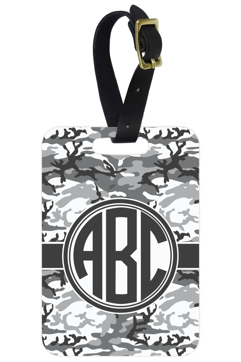 camo luggage tags