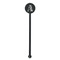 Camo Black Plastic 5.5" Stir Stick - Round - Single Stick