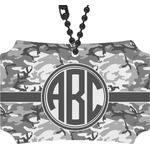 Camo Rear View Mirror Ornament (Personalized)