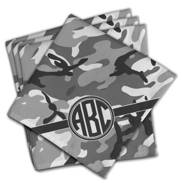 Custom Camo Cloth Napkins (Set of 4) (Personalized)