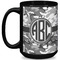 Camo Coffee Mug - 15 oz - Black Full