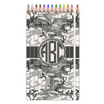 Camo Colored Pencils (Personalized)