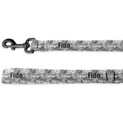 Camo Deluxe Dog Leash - 4 ft (Personalized)