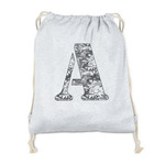 Camo Drawstring Backpack - Sweatshirt Fleece - Single Sided (Personalized)