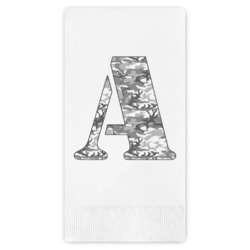 Camo Guest Napkins - Full Color - Embossed Edge (Personalized)