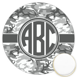 Camo Printed Cookie Topper - 3.25" (Personalized)