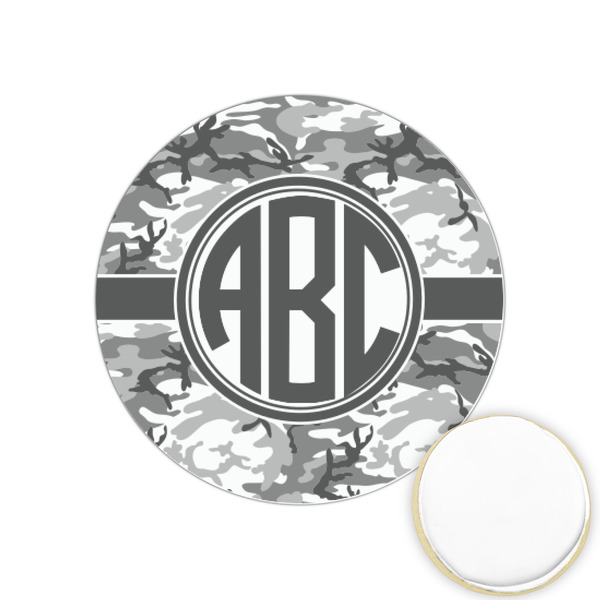 Custom Camo Printed Cookie Topper - 1.25" (Personalized)