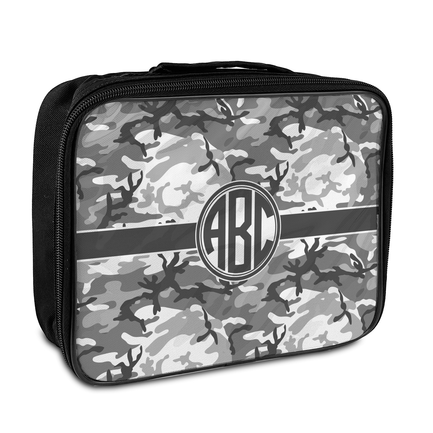 camo insulated lunch bag