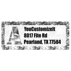 Camo Return Address Labels (Personalized)