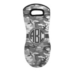 Camo Neoprene Oven Mitt - Single w/ Monogram