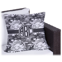 Camo Outdoor Pillow - 20" (Personalized)