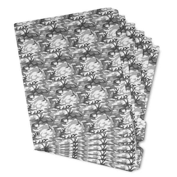 Custom Camo Binder Tab Divider - Set of 6 (Personalized)