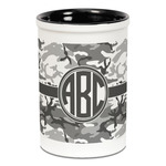 Camo Ceramic Pencil Holders - Black