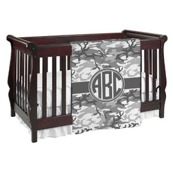 Camo Baby Blanket (Single Sided) (Personalized)