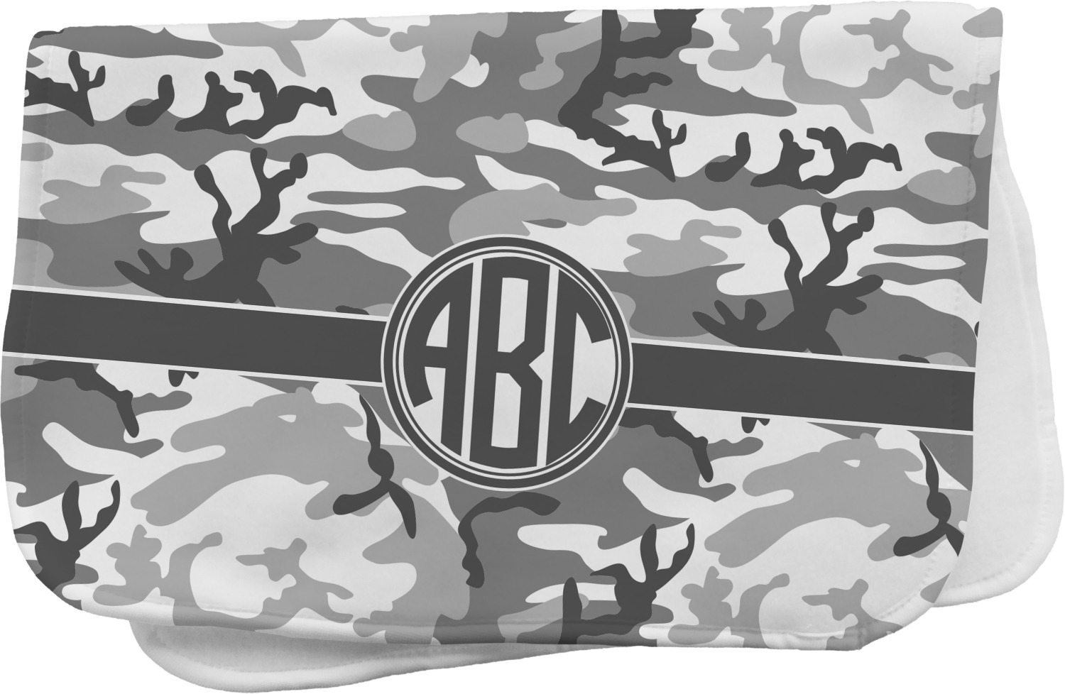 Camo Personalized Burp Pad